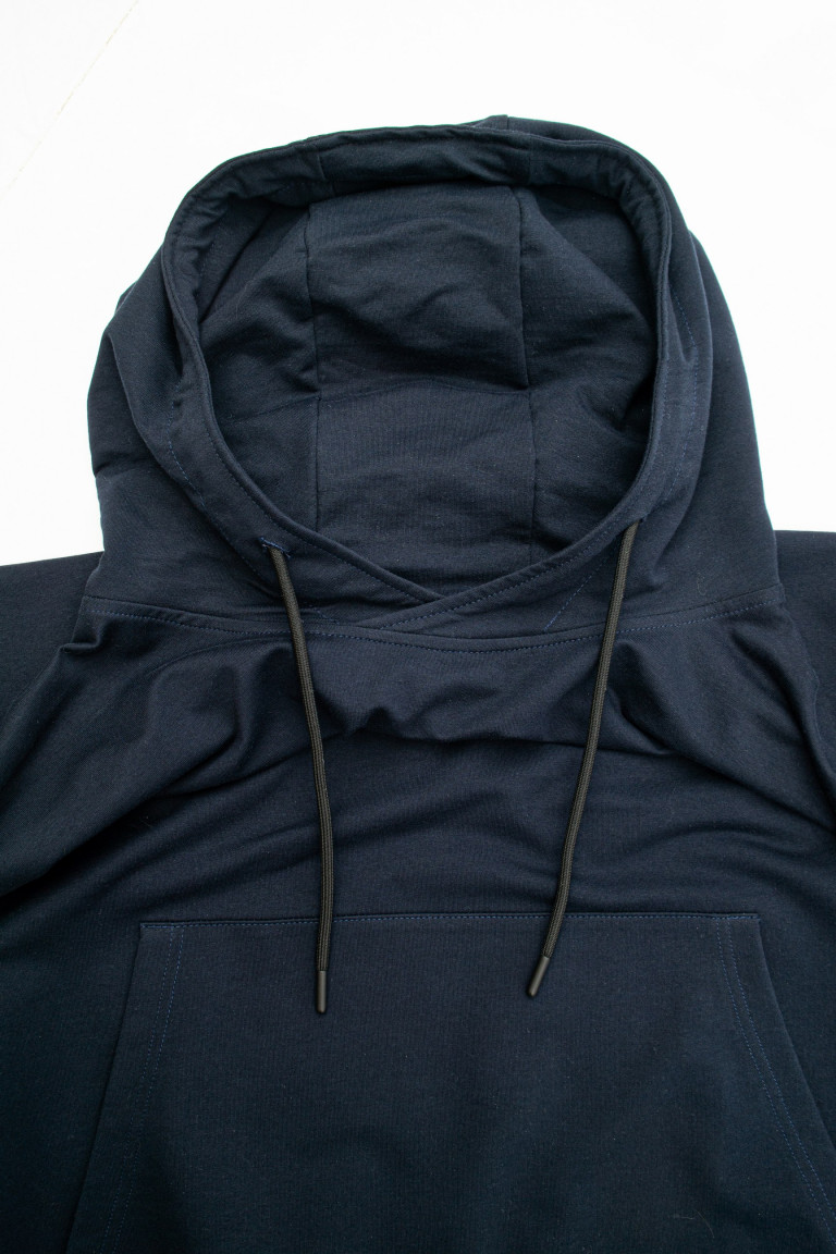Спортивний костюм з капюшоном Stone Island Big Team великого розміру, темно-синій