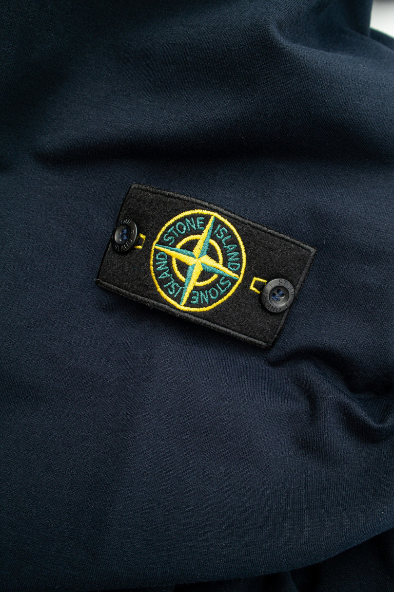Спортивний костюм з капюшоном Stone Island Big Team великого розміру, темно-синій