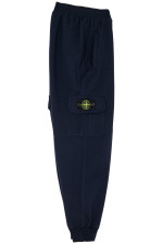 Спортивний костюм з капюшоном Stone Island Big Team великого розміру, темно-синій