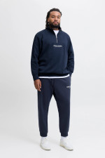 Спортивний костюм великого розміру JJVESTERBRO Jack & Jones темно-синій