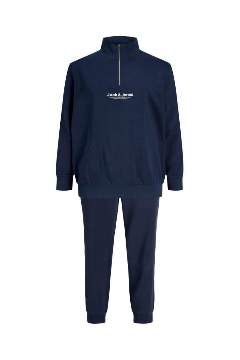 Спортивний костюм великого розміру JJVESTERBRO Jack & Jones темно-синій