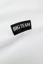 Футболка Big Team білого кольору великого розміру