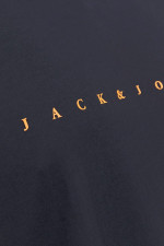 Футболка великого розміру з принтом "Jack&Jones" Jack&Jones, темно-синя