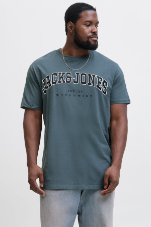 Футболка з принтом "Jack&Jones" Jack&Jones - сіро-синя