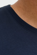Футболка великого розміру Standard Fit з принтом Jack&Jones, темно-синя