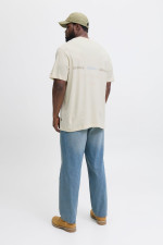 Футболка великого розміру Wide Fit Jack&Jones біла