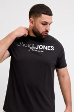 Футболка великого розміру Jack&Jones Premium Jack&Jones, чорна