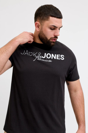 Футболка "Jack&Jones Premium" Jack&Jones - чорна