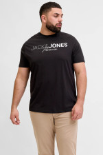 Футболка великого розміру Jack&Jones Premium Jack&Jones, чорна