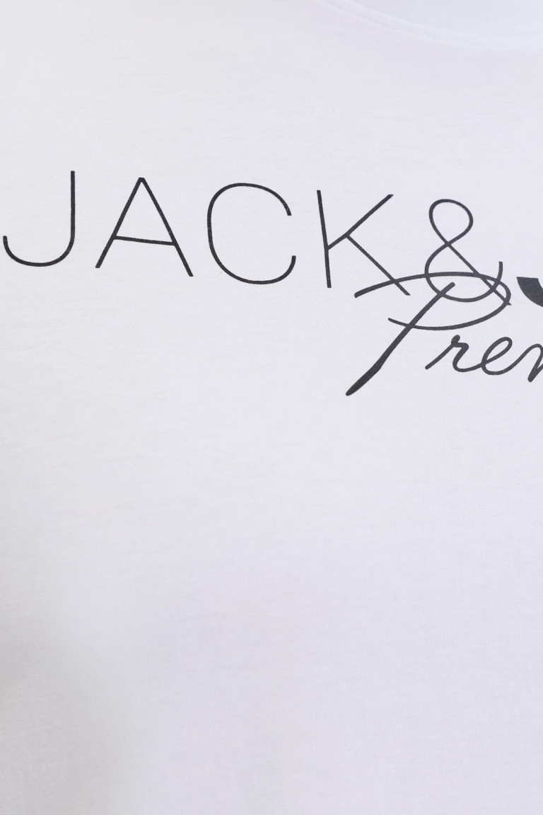 Футболка великого розміру Jack&Jones Premium Jack&Jones, біла
